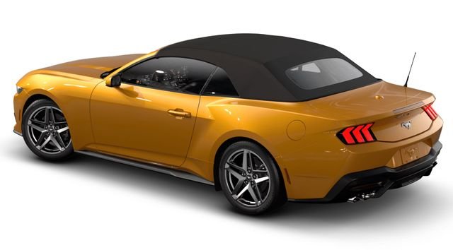 New 2026 Orange Fury Metallic Tri-coat Ford EcoBoost® Convertible image 2