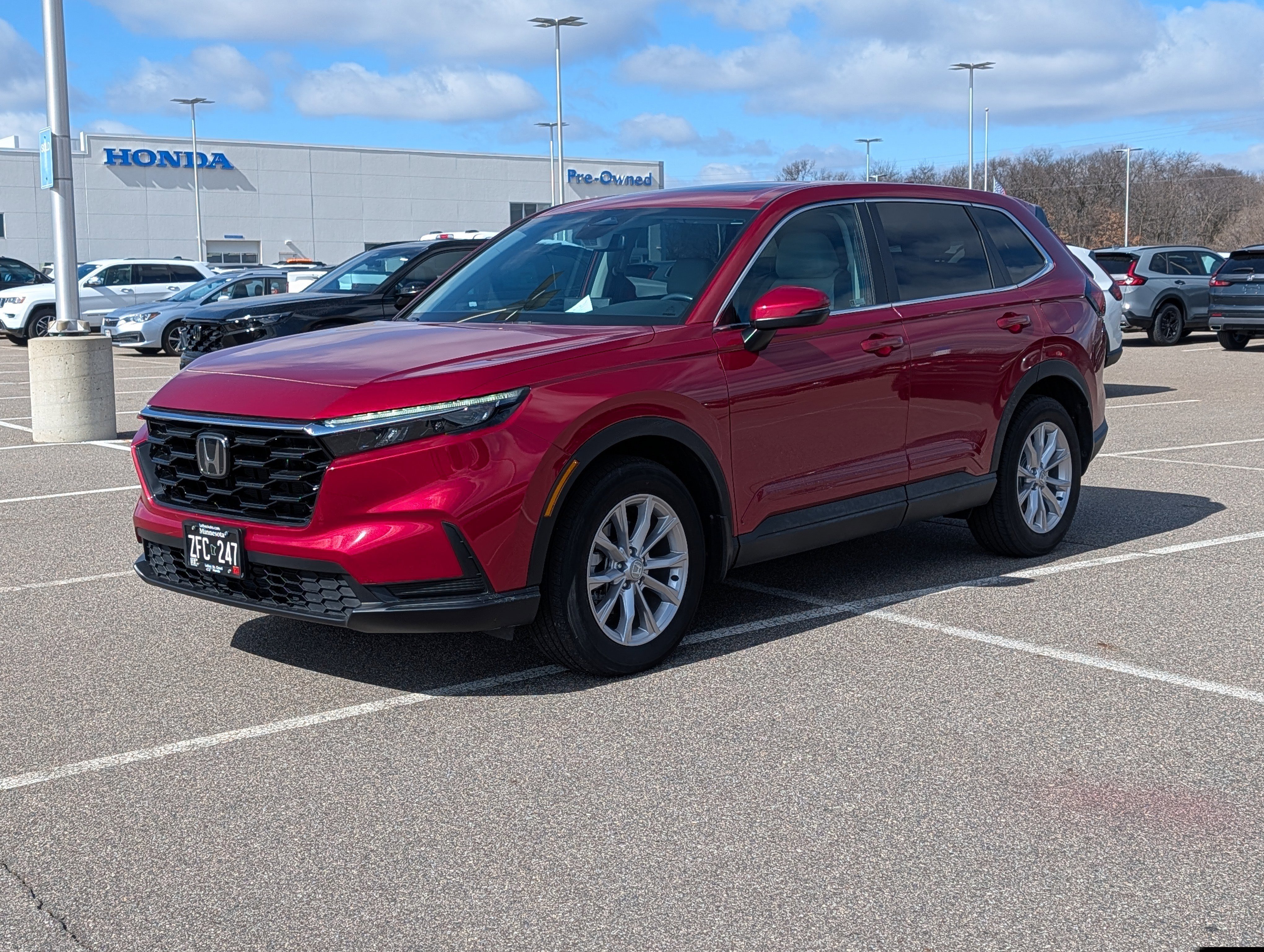 Used 2024 Honda CR-V EX with VIN 7FARS4H40RE005931 for sale in Waite Park, Minnesota