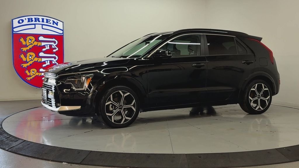 Used 2023 Aurora Black Kia EX Touring image 8