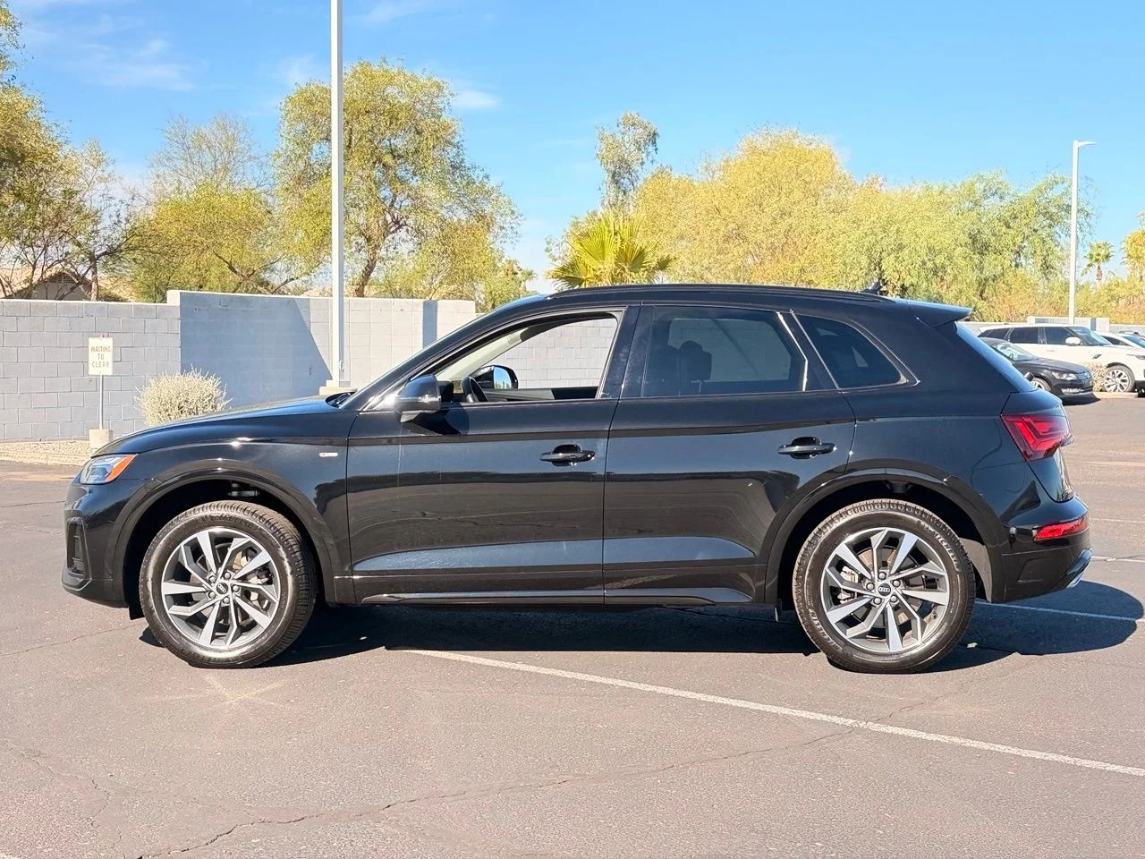 Used 2022 Brilliant Black Audi 45 S Line Premium Plus image 2