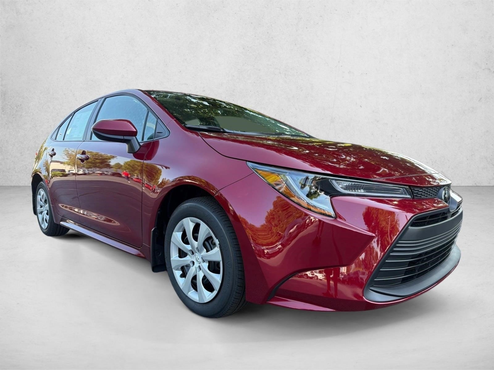 New 2026 Ruby Flare Pearl Toyota LE image 1