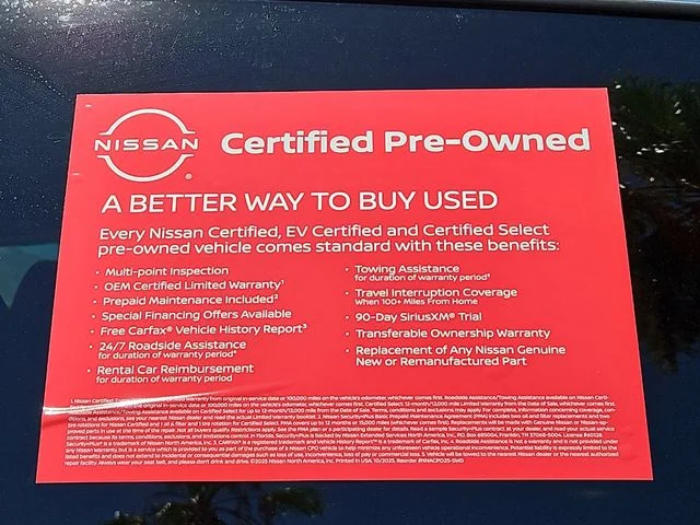Certified Used 2026 Scarlet Nissan SR image 4