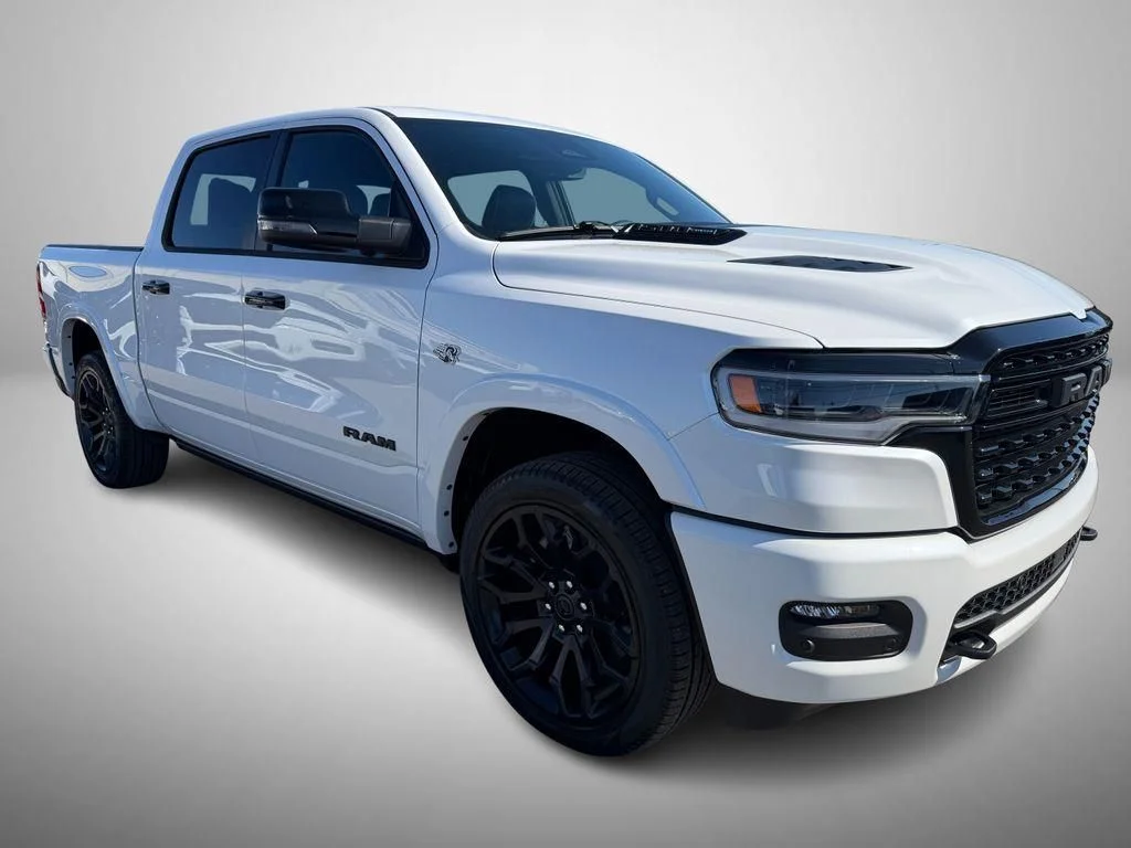 New 2026 Ivory White Tri-Coat Pearlcoat RAM Limited image 1