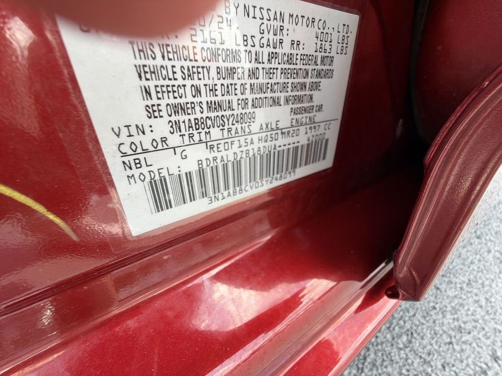 Certified Used 2025 Red Nissan SV image 19