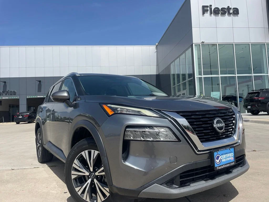 Certified Used 2023 Gray Nissan SV image 1