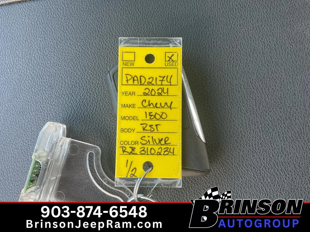 Used 2024 Sterling Gray Metallic Chevrolet RST image 33