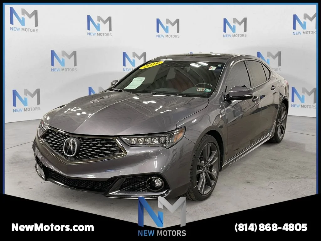 Used 2019 Gray Acura 3.5L Technology Pkg w/A-Spec Pkg image 1