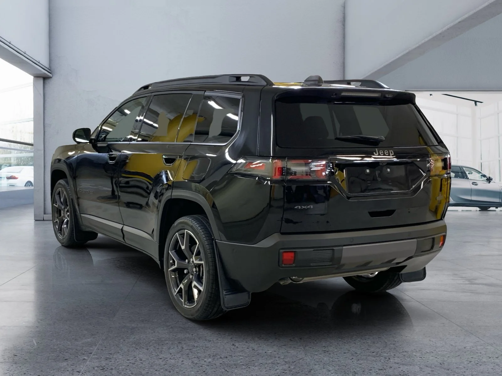 New 2026 Diamond Black Crystal Pearl Jeep Overland image 3