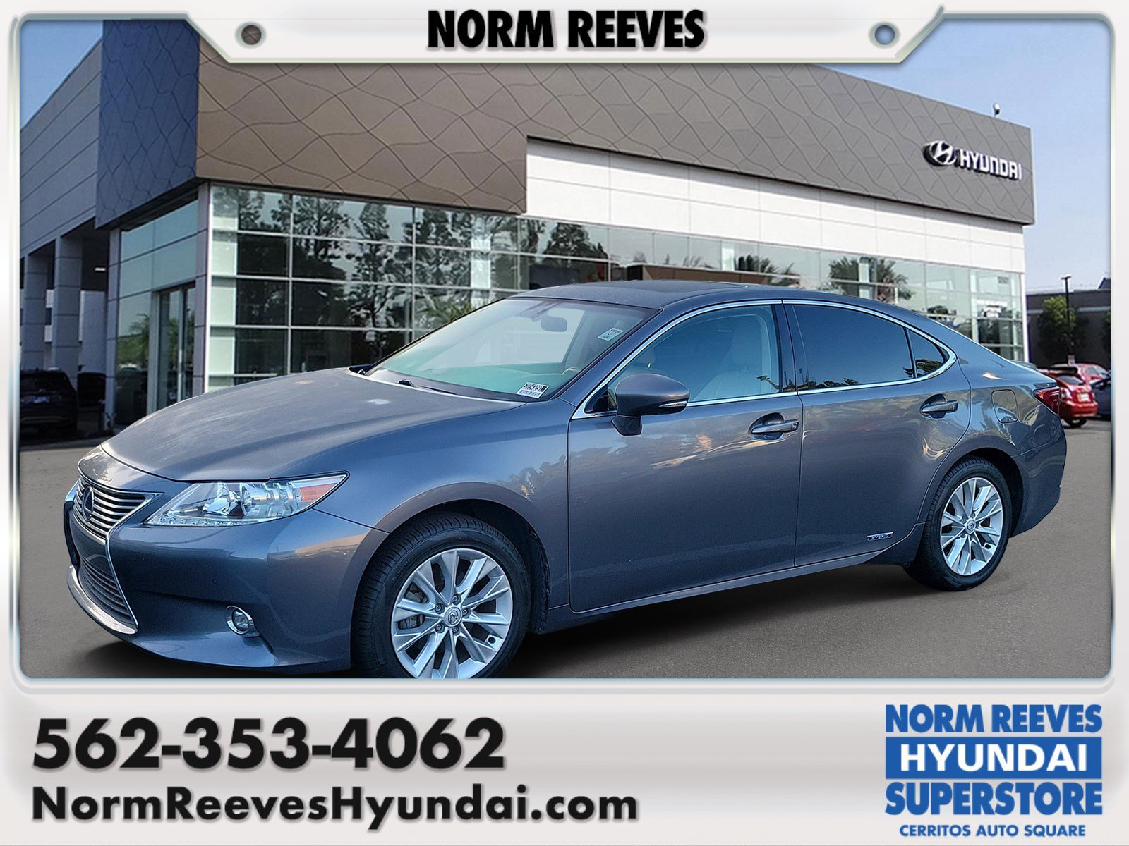Used 2014 Gray Pearl Lexus Hybrid image 1