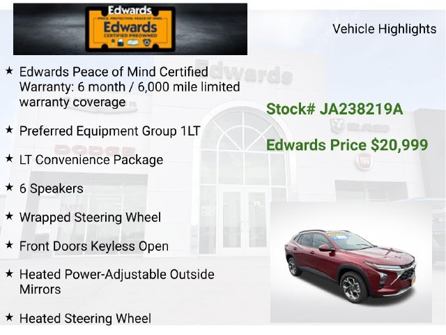 Used 2025 Red Chevrolet LT image 5