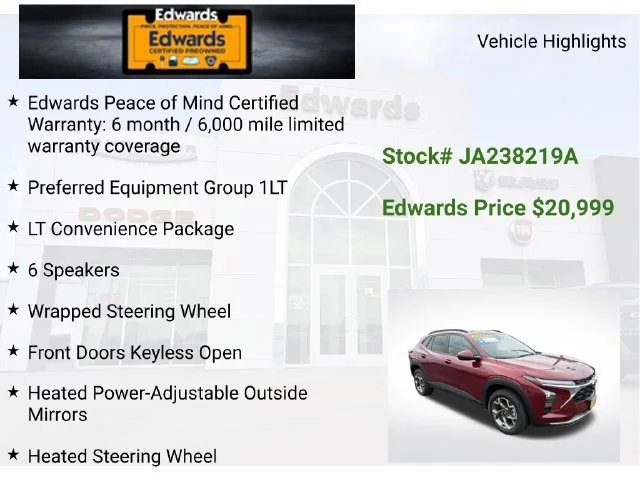 Used 2025 Red Chevrolet LT image 5