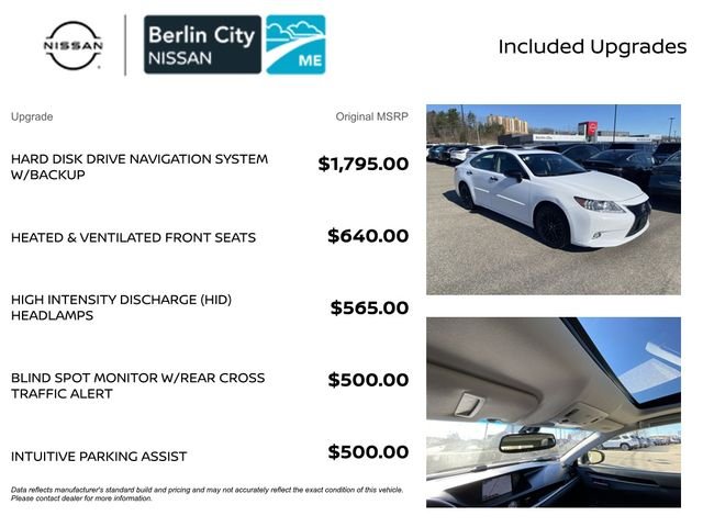 Used 2015 White Lexus 350 Crafted Line image 4