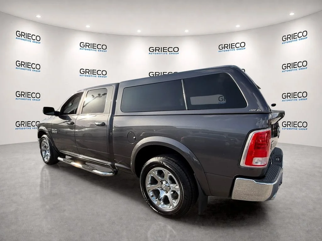Used 2018 Granite Crystal Clearcoat Metallic Ram Laramie image 5