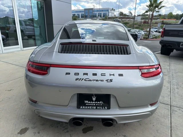 Used 2019 GT Silver Metallic Porsche Carrera 4S image 6