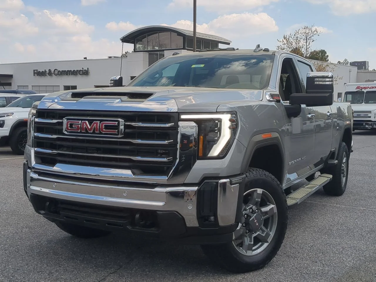 New 2026 Sterling Metallic GMC SLT image 1