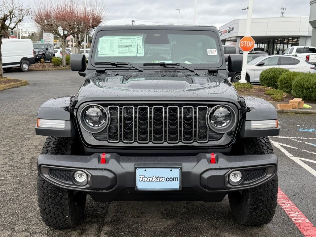 New 2026 Black Clear-Coat Exterior Paint Jeep Rubicon image 3