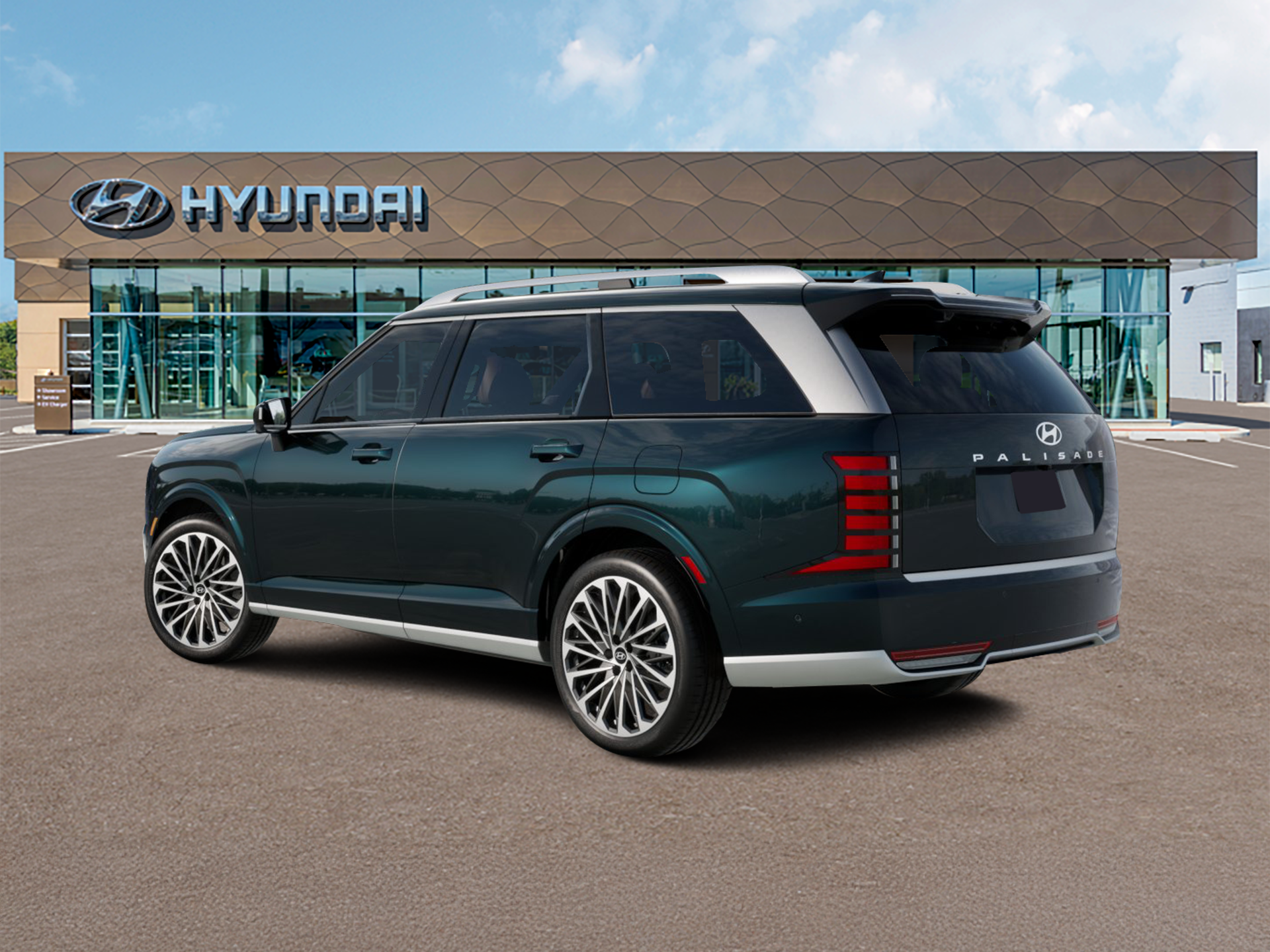 New 2027 Robust Emerald Pearl Hyundai Calligraphy FWD image 4
