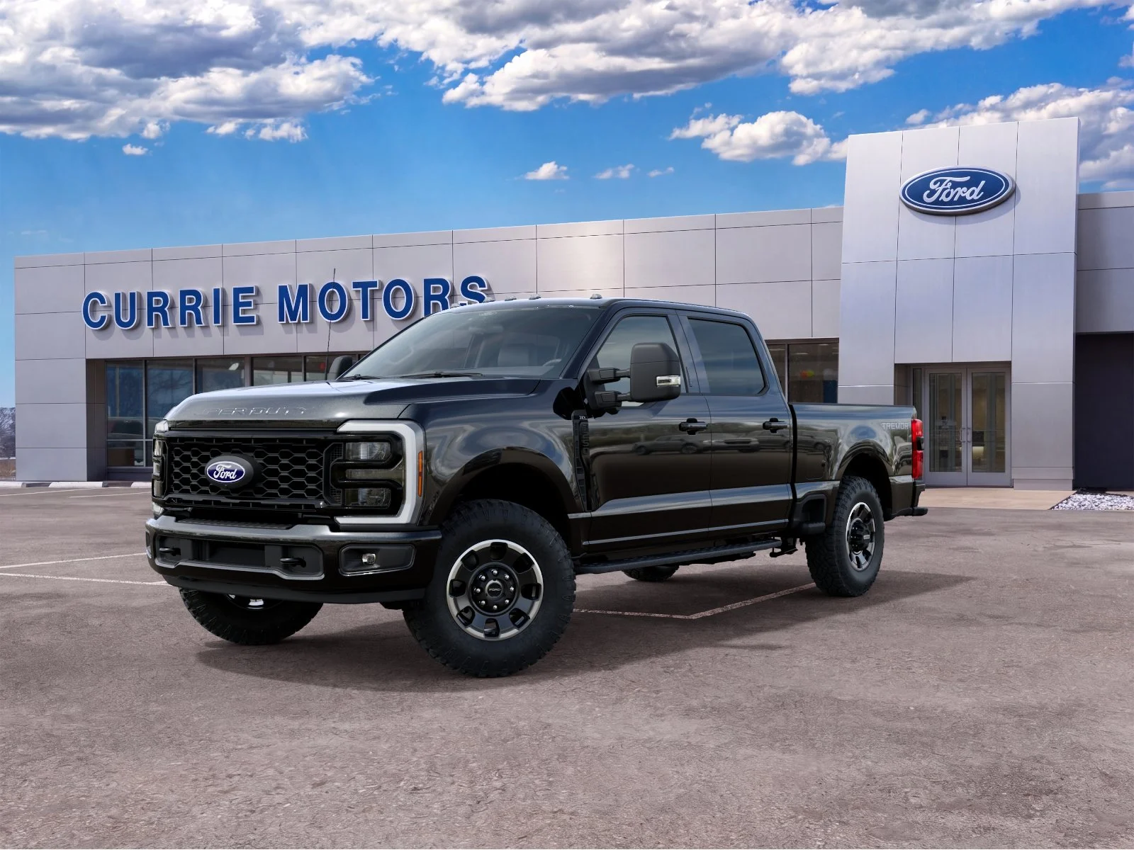 New 2027 Agate Black Metallic Ford XLT image 2