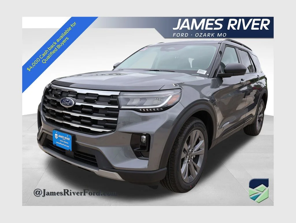 New 2026 Carbonized Gray Metallic Ford Active image 1