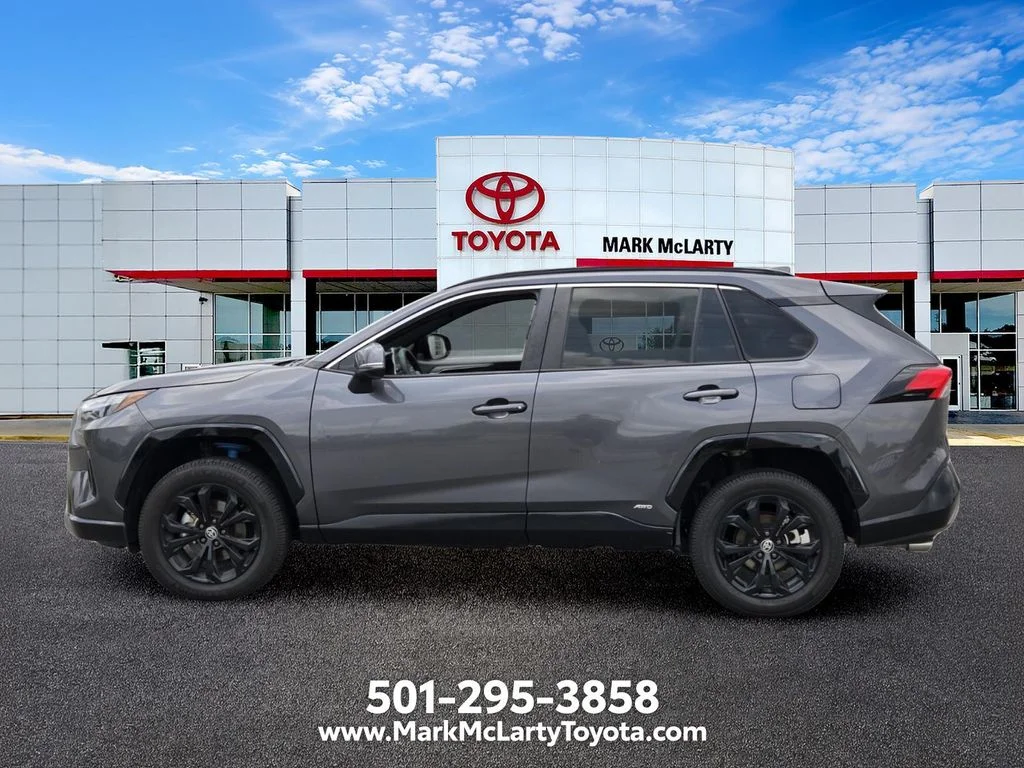 Used 2023 Gray Toyota SE image 2