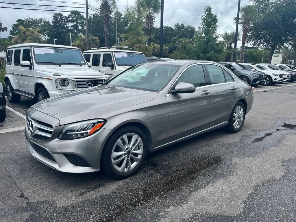 Certified Used 2021 Mojave Silver Metallic Mercedes-Benz C 300 image 2