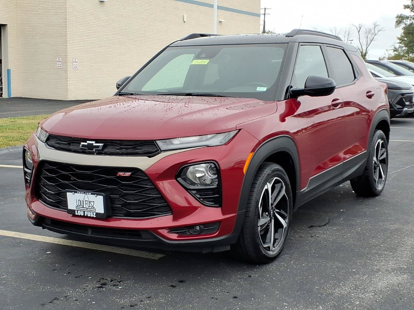 Used 2021 SCARLET RED METALLIC Chevrolet RS image 2