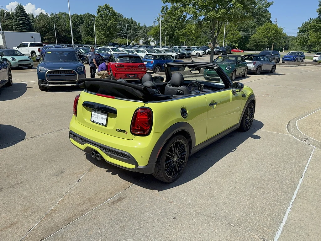 Certified Used 2024 Zesty Yellow MINI Cooper S image 4