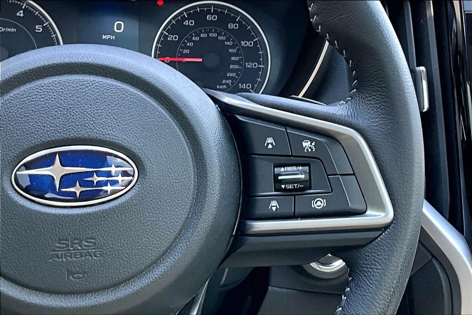 Used 2021 Crystal Black Silica Subaru Premium image 25