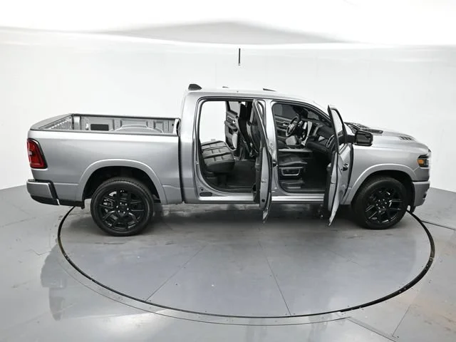 Used 2025 Billet Silver Metallic Clearcoat Ram Laramie image 43