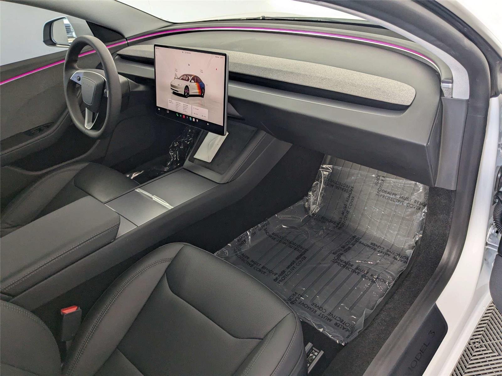 Used 2024 Pearl White Multi-Coat Tesla  image 30