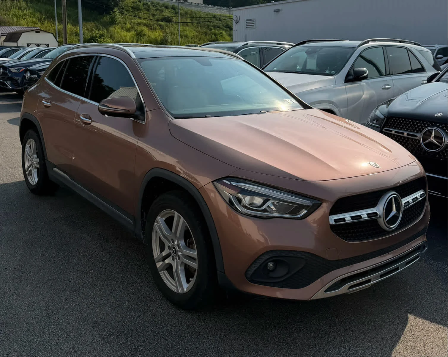 Used 2023 Rose Gold Metallic Mercedes-Benz GLA 250 image 3