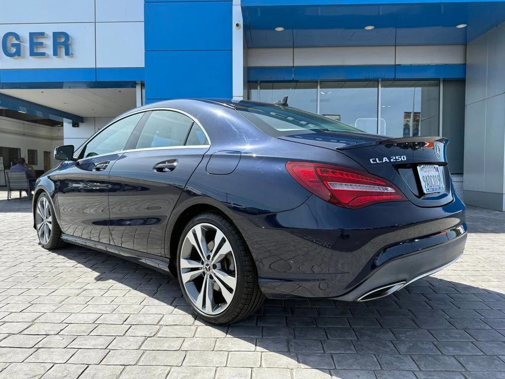 Used 2018 Blue Mercedes-Benz CLA 250 image 11