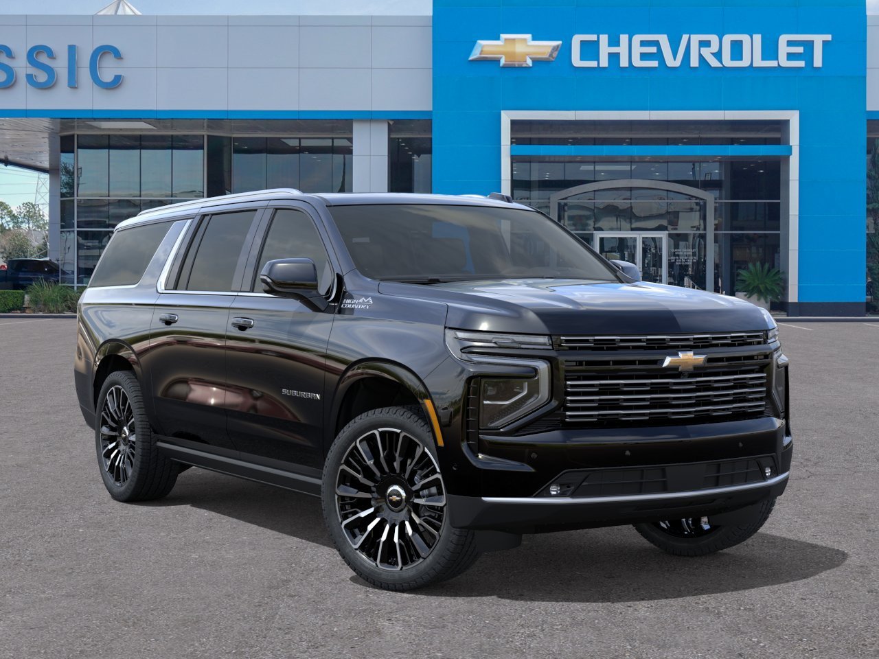 2026 Chevrolet Suburban High Country Black at Classic Elite Chevrolet Hwy 6