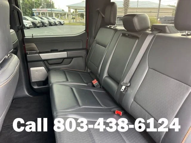 Used 2025 Rapid Red Metallic Tinted Clearcoat Ford Lariat image 11