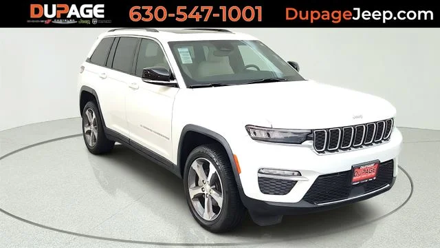 Used 2023 White Jeep Limited image 1