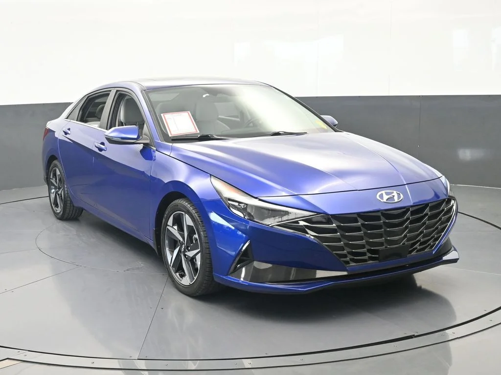 Used 2023 Intense Blue Hyundai Limited image 9