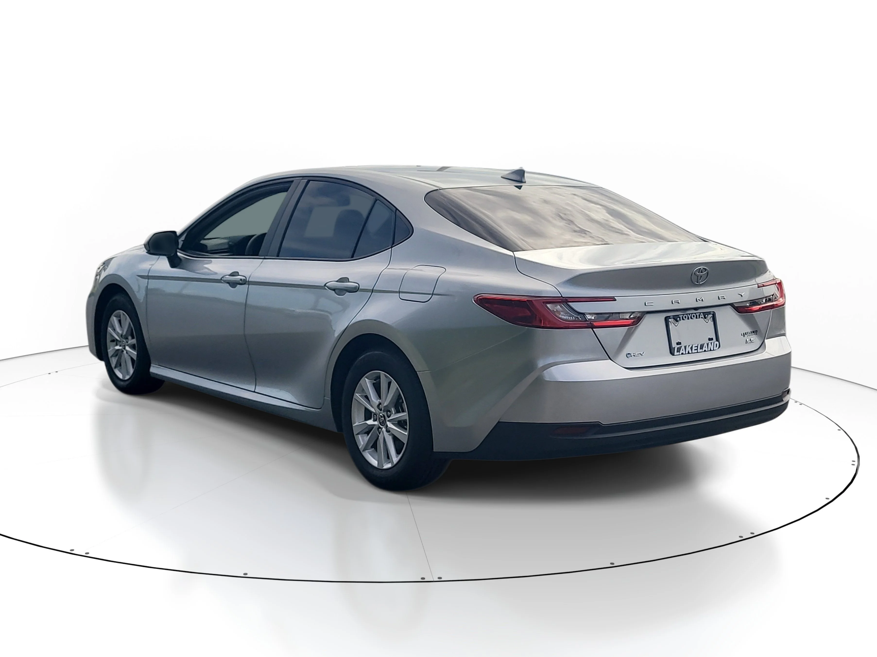 Used 2025 Celestial Silver Metallic Toyota LE image 4