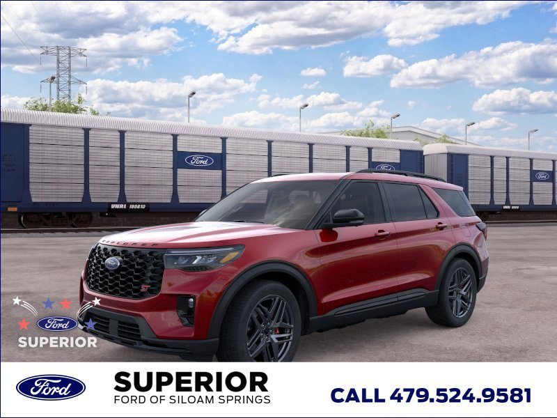 New 2026 Rapid Red Metallic Tinted Clearcoat Ford ST image 1