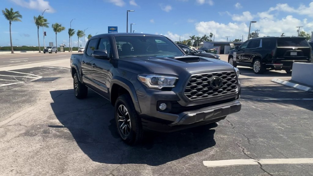 Used 2021 Gray Toyota TRD Sport image 2