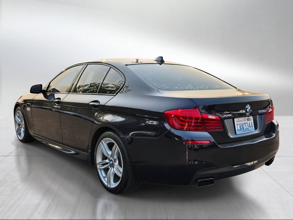 Used 2015 Carbon Black Metallic BMW 550i xDrive image 5