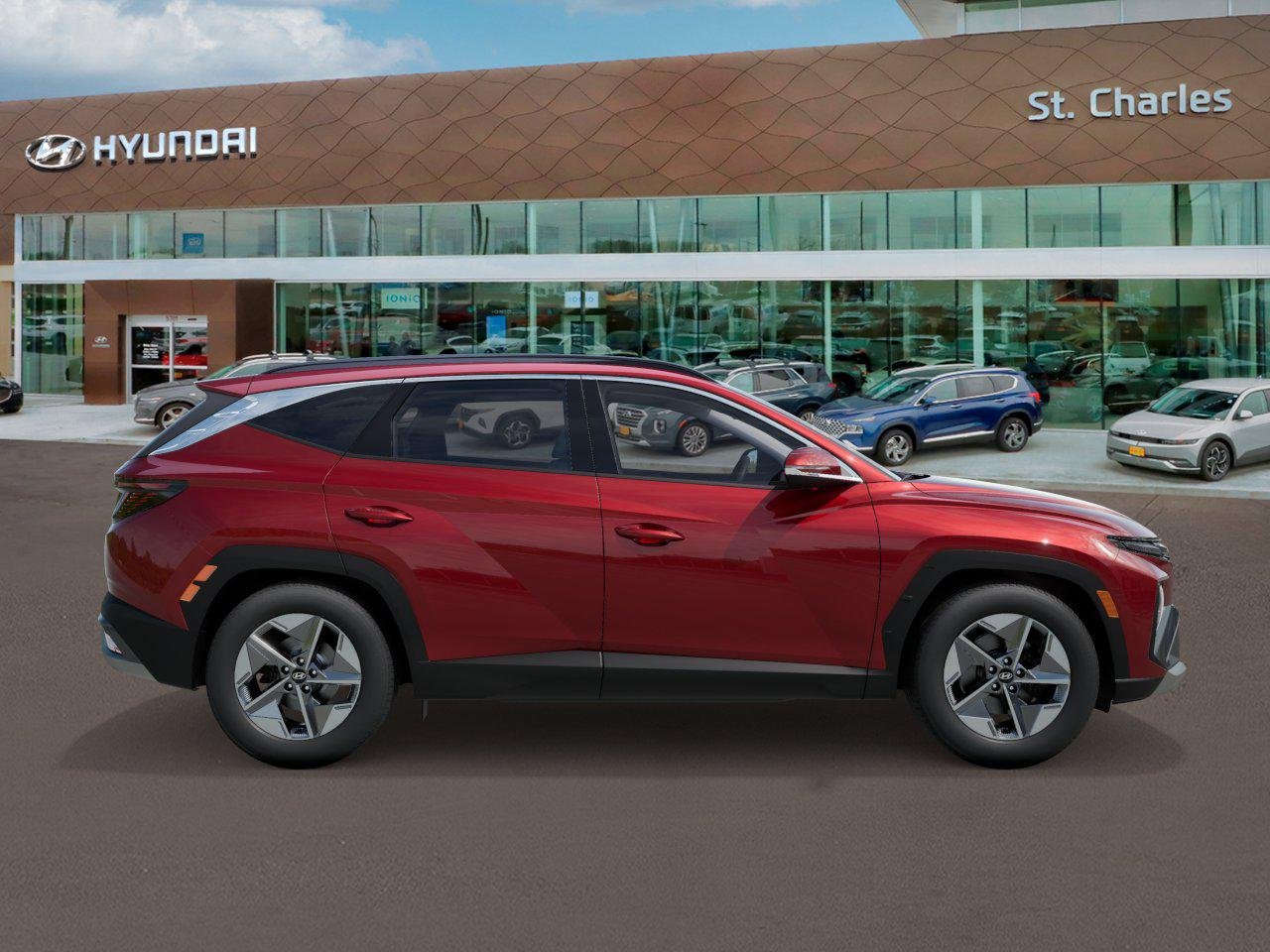 New 2026 Ultimate Red Hyundai SEL Premium AWD image 7