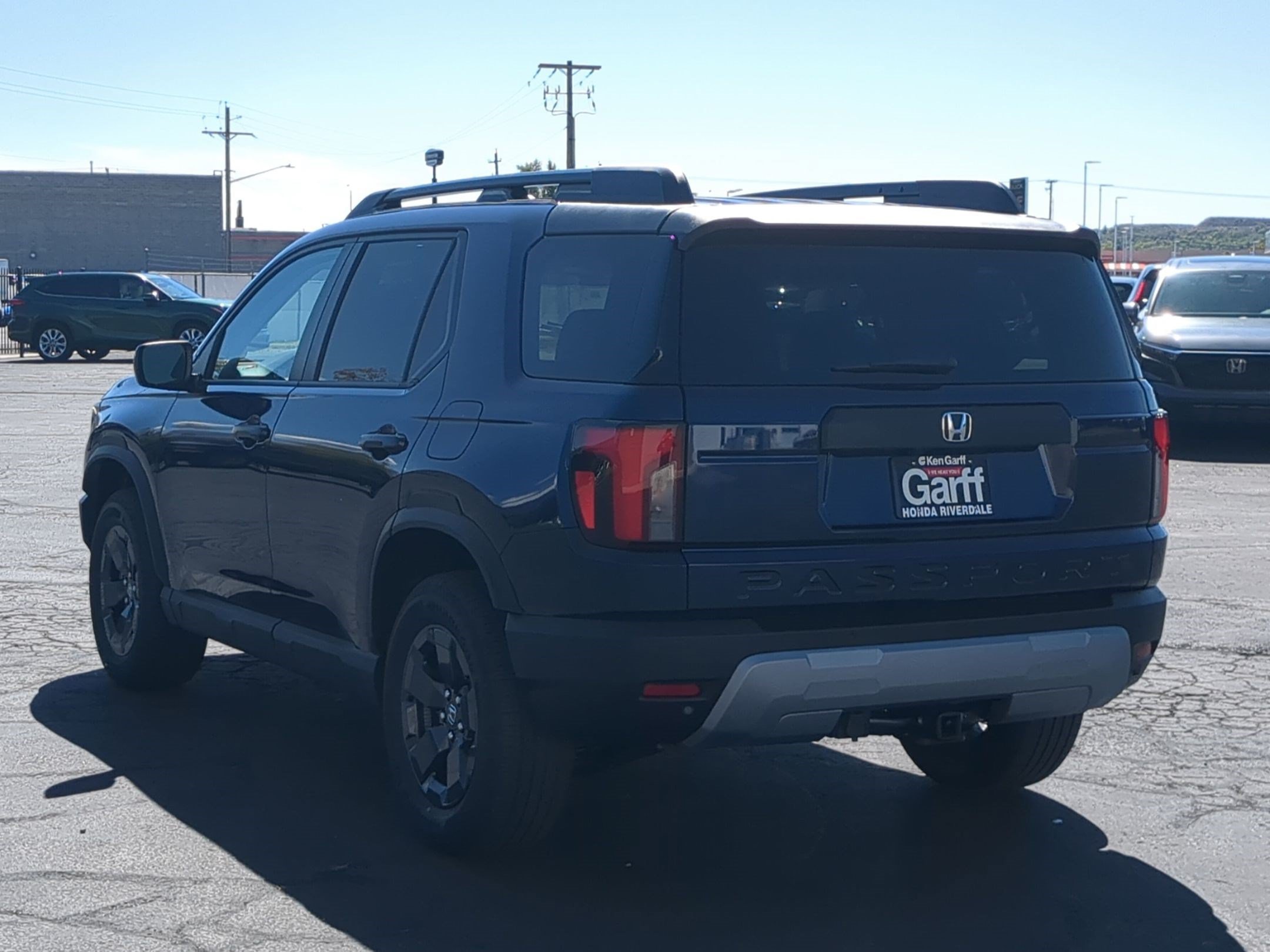 New 2026 Obsidian Blue Pearl Honda RTL Towing image 5