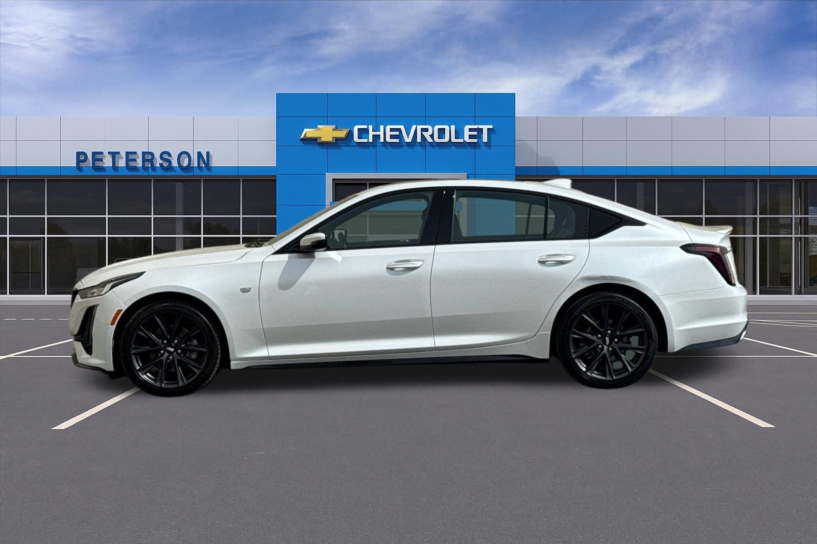 Used 2023 White Cadillac Sport image 7