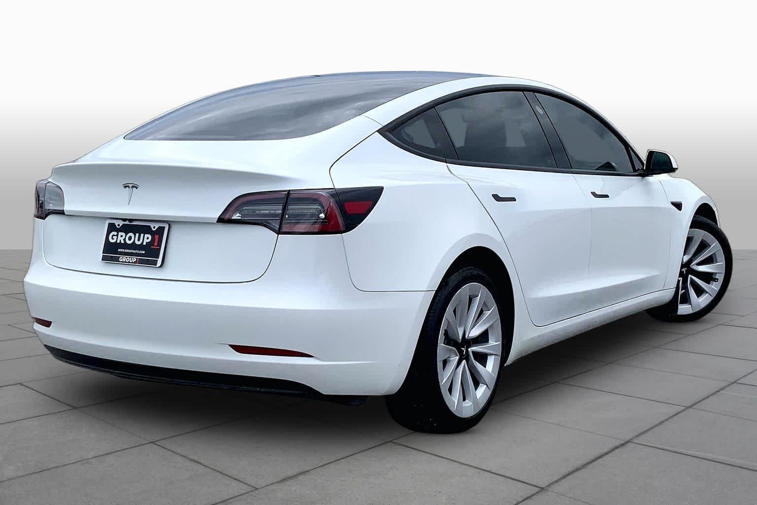 Used 2023 Pearl White Multi-Coat Tesla  image 12