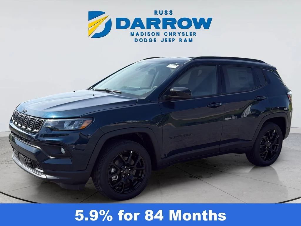 New 2026 Fathom Blue Pearl-Coat Exterior Paint Jeep Latitude image 1