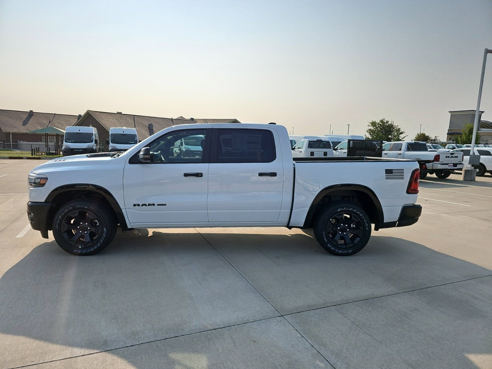 New 2026 Bright White Clearcoat Ram Big Horn image 2
