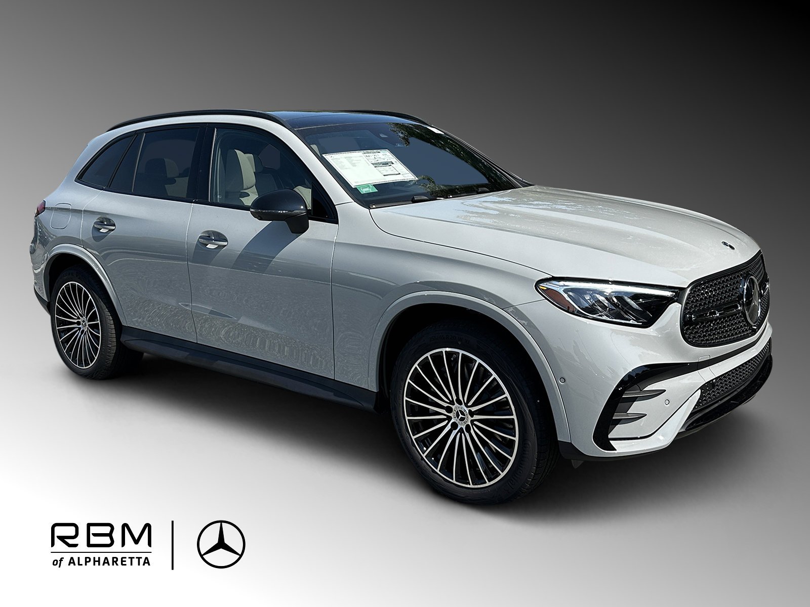 New 2027 MANUFAKTUR Alpine Grey Mercedes-Benz GLC 350e image 1