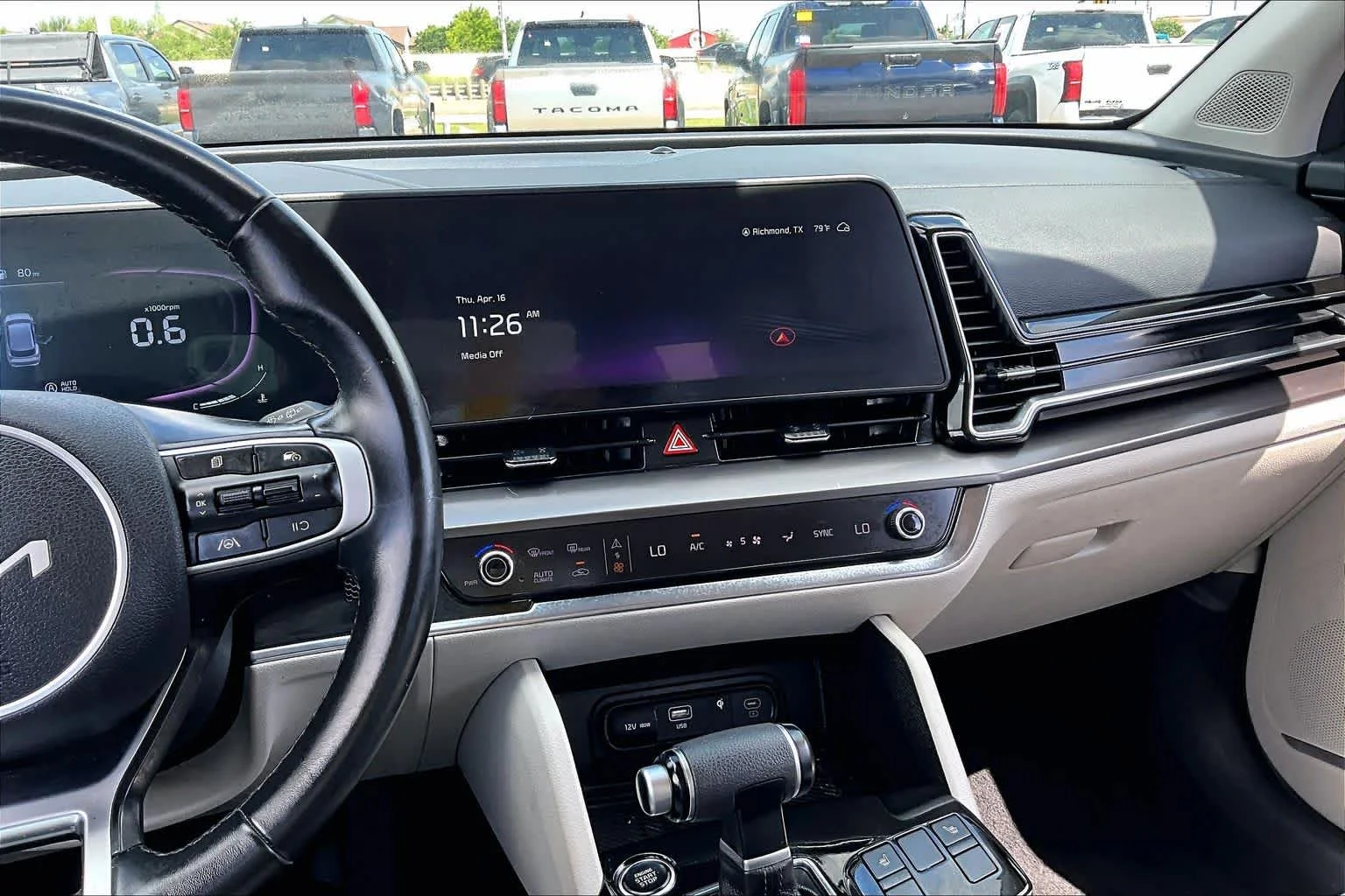 Used 2024 Ebony Black Kia EX image 7