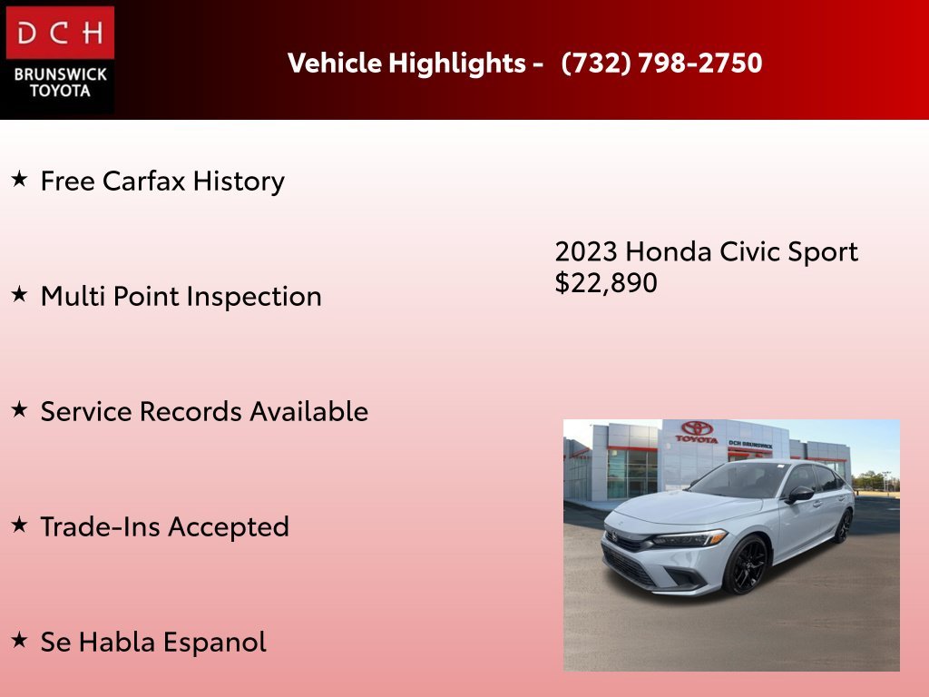 Used 2023 Blue Honda Sport image 4
