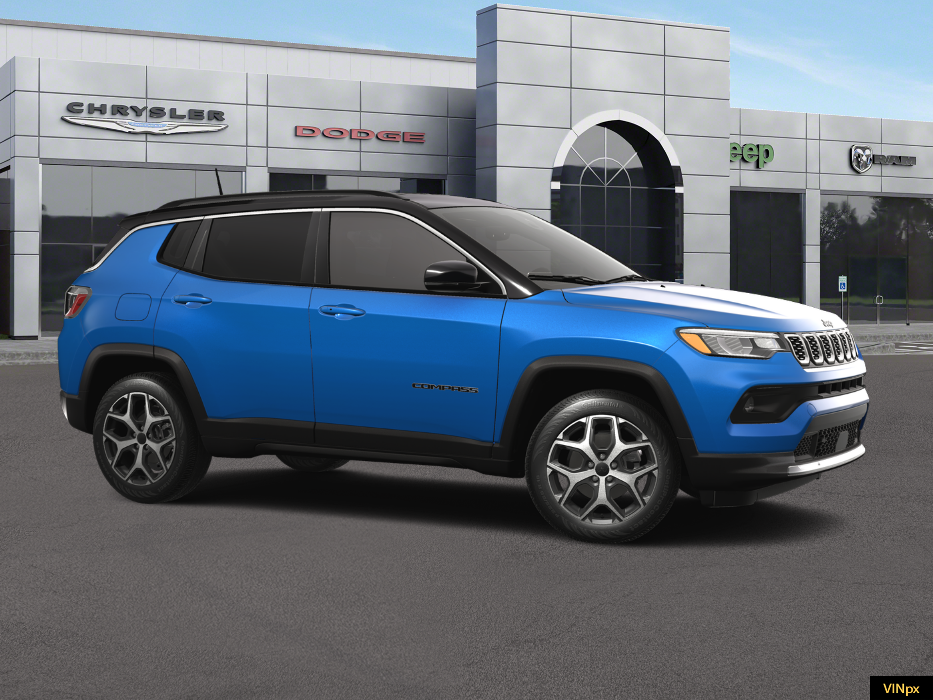 New 2026 Hydro Blue Pearlcoat Jeep Limited image 10